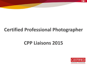 CPP Liaison Toolkit - Professional Photographers of America