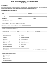 Application - California State University, Fresno