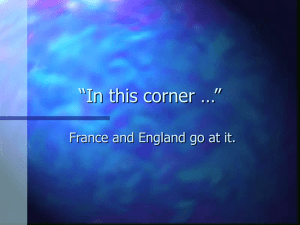 French and Indian War