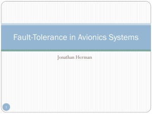 Fault-Tolerance in Avionics Systems