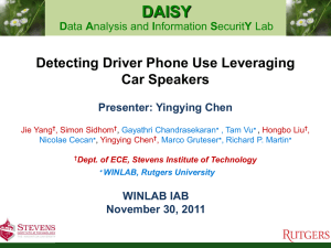 Slide - Winlab - Rutgers University