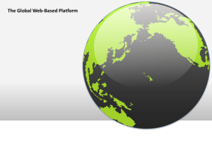 Globalization & Web Platform: Friedman's Flatteners