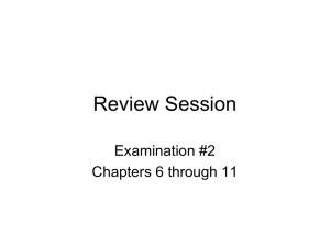 Test 2 Review