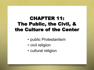 Civil Religion