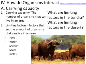Ch 5 Ecosystems