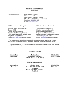 Course Format - Class of 2015 Website