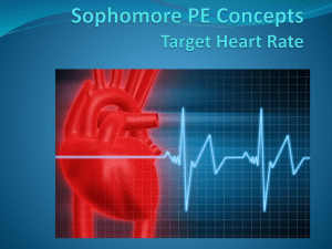 Target Heart Rate PowerPoint
