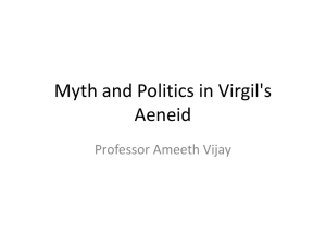 Myth and Politics in Virgil's Aeneid
