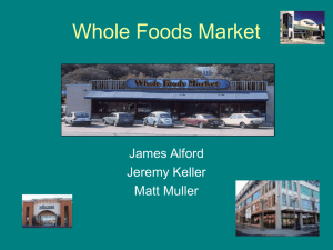 Whole Foods Market Updated