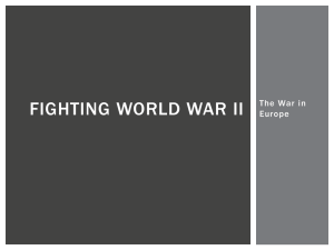 Fighting World War II - Metcalfe County Schools