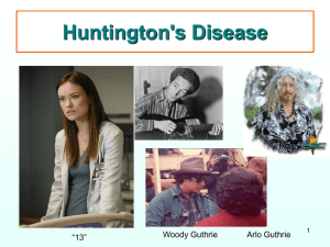 Huntington's disease