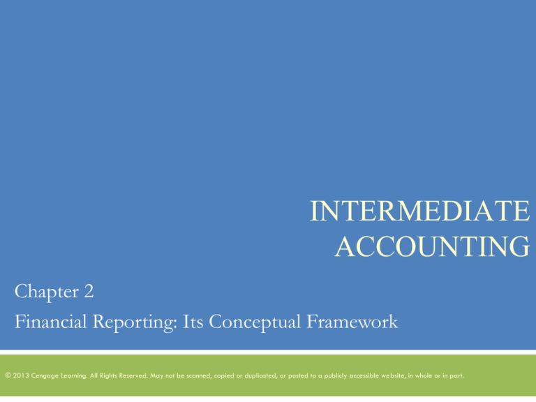 Intermediate Accounting