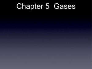 PV = nRT Ideal Gas Law