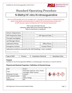 N-Methyl-N´-nitro-N-nitrosoguanidine (MNNG)