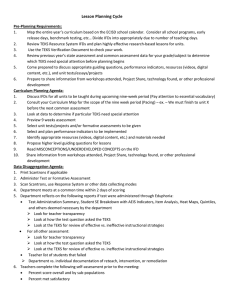 Lesson Planning Cycle