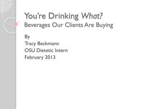 You*re Drinking What?