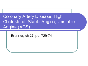 Perfusion & Coronary Artery Disease