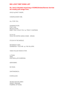 BIG_LOVE_THIEF_SONGLIST