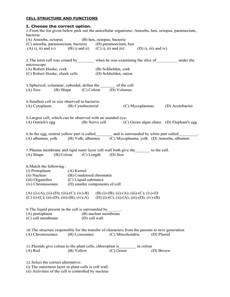 cell-structure-and-functions