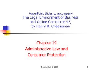 BUSINESS LAW 3E, by Henry R. Cheeseman