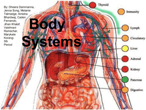Body Systems - HST Team Website