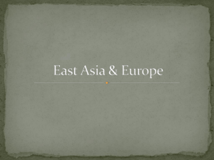 East Asia & Europe