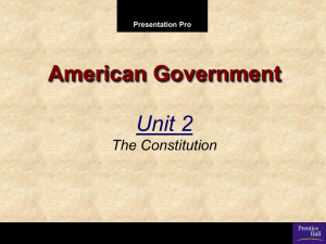 Unit 2 Constitution