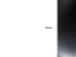 Ethics, Values, and Morals in Business Decision-Making