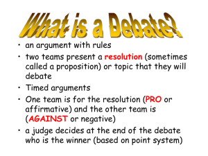 Debate Structure & Tips: A Comprehensive Guide