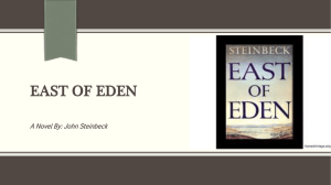 East of Eden background