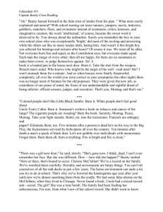 Fahrenheit 451: Captain Beatty Close Reading Analysis