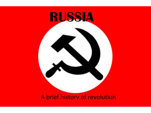 Russian Revolution Basics RussiaPPT