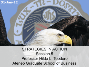 choices & types of strategies