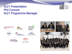 Phil Curnock's presentation
