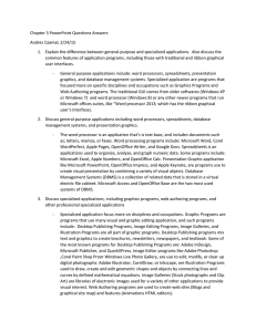 PowerPoint Applications Q&A: General vs. Specialized