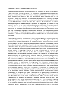 The Prospect of Inter-imperialist War