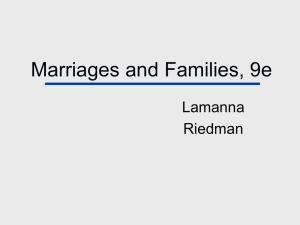 Marriages and Families, 8e