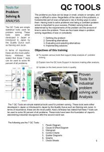QC Tools - Qualimations