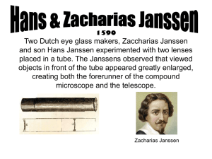 History of Microscopy & Cell Theory: Key Scientists