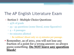 AP English Language Exam