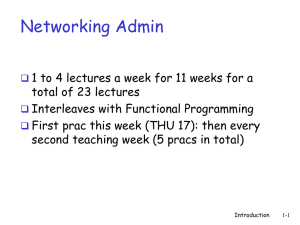 Lecture 1