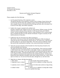 Respiratory Organizer