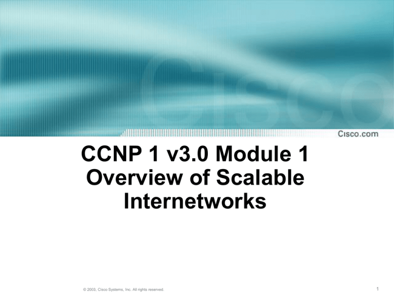 Ccna 3 module 3 single