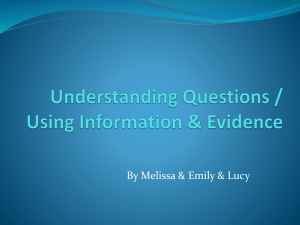 Understanding Questions