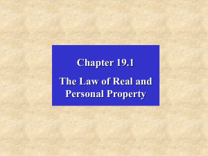 Personal Property