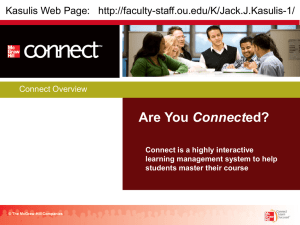 Presentation 1 - Faculty & Staff Web Pages