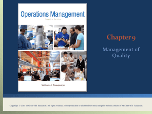 productions/operations management