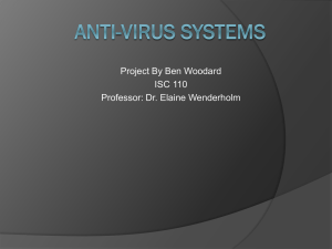 Anti-Virus Systems
