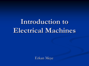 Introduction to Electrical Machines