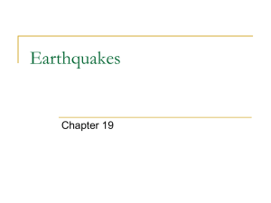 Earthquakes